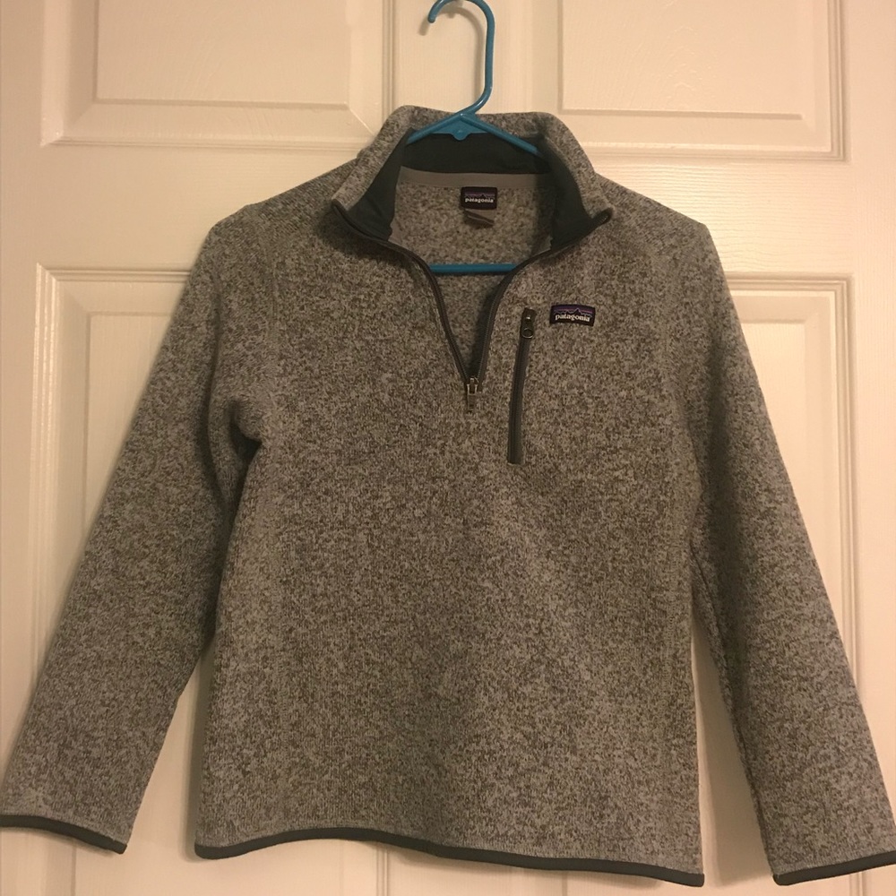 Patagonia pullover sweater gray in great condition